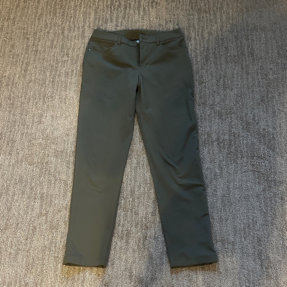 Lululemon Warpstream ABC Pants Olive green